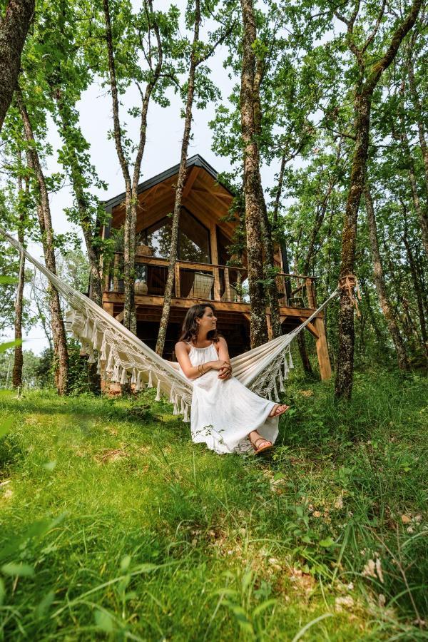 Wabi Sabi Lodge - Spa&Sauna Privatif - Foret Turenne Buitenkant foto